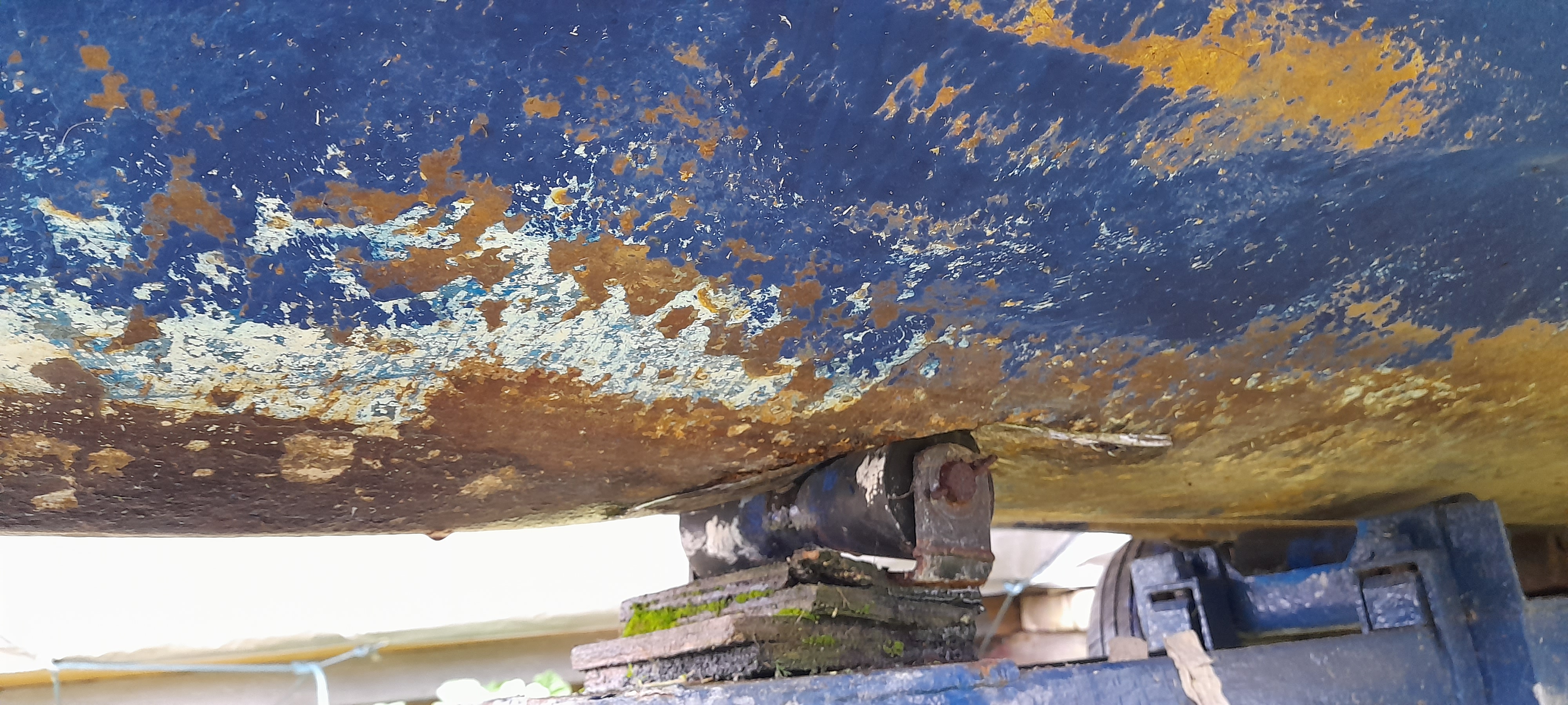 The crack in Space2Float's hull